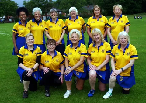 Bolton Golden Girls Inter League Team Against Bury