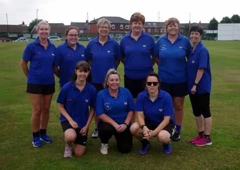 Horwich Shield Runners Up Blackrod Cricket Club Ladies